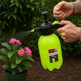 &Ccedil;i&ccedil;ek Bitki Sulama İla&ccedil;lama Pompası 2 LT P&uuml;sk&uuml;rtme Ayarlı l&uuml;ks pompa Bah&ccedil;e Pompası