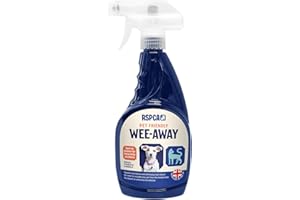 RSPCA Wee-Away Pet Friendly Stain and Odour Remover, 500 ml, Clear