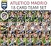 Produktbild FIFA 365 2018 Atletico Madrid komplettes Basis- Team Set - 18 Karten inklusive all 6 FOLIE KARTEN - Panini Adrenalyn XL