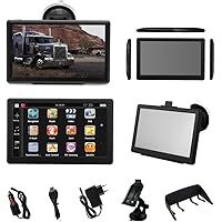 LKW(Truck), PKW, Bus, WOHNMOBIL und Camper Navigationsgerät vom MediaTek. Radarwarner, Kostenlos Map Update, Gefahrgut…