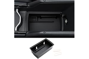 CDEFG Kompatibel mit VW Tiguan 3 iii 2024 2025 Mittelkonsole Armlehne Aufbewahrungsbox Handschuhfach Multifunktionaler Auto Center Console Organizer Tray Ti-guan III R-line Zubehör