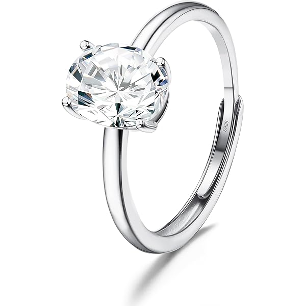 Anelli di fidanzamento per donna Zirconia cubica di alta