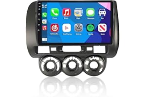 LEXXSON Carplay Radio Android Radio para Honda Fit 2007 / Honda Jazz 2001-2006 con Pantalla táctil de 9 Pulgadas HD Navegación GPS Reproductor Bluetooth USB 2G DDR3 + 32G NAND