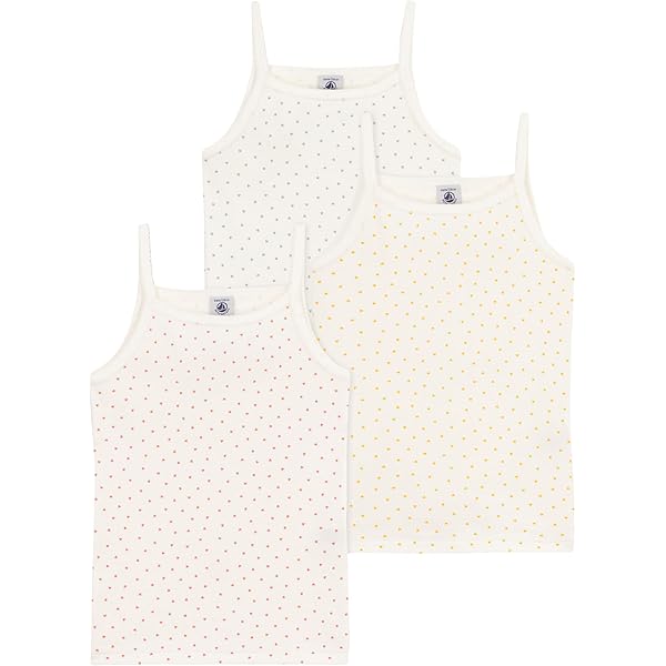 Set van 2 rompers met bandjes wit Petit Bateau | La Redoute