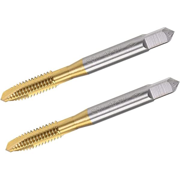 2 PCS Spiral Point Plug Threading Tap M8 X 1.25 Thread