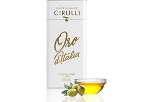 Frantoio Oleario Cirulli Olio Extravergine di Oliva Italiano Estratto a Freddo, EVO (3 Litri)