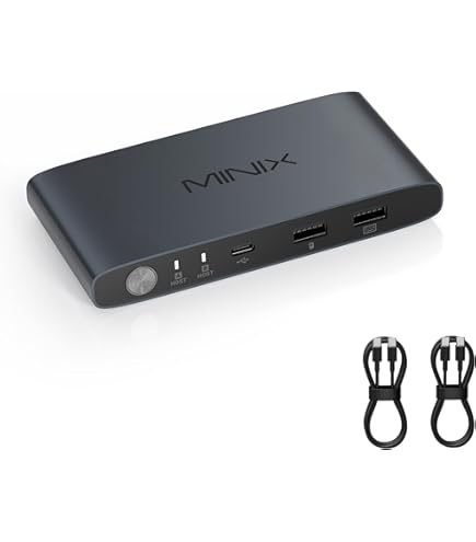 InLine USB-C switch, bidirectioneel (gegevens en video), 2-in-1 uit of 1 in 2 out, verdeler/schakelaar voor pc's, 8K @60Hz 4K @60Hz video, 10 Gb/s gegevensoverdracht, 100 W opladen, 60603T InLine USB-C switch, bidirectioneel (gegevens en video), 2-in-1 uit of 1 in 2 out, verdeler/schakelaar voor pc's, 8K @60Hz 4K @60Hz video, 10 Gb/s gegevensoverdracht, 100 W opladen, 60603T