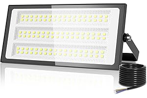 Ankishi 100W LED Floodlight Outdoor - Super Bright 10000LM Outdoor Security Lights IP66 Waterproof Flood Lighting 6000K Cool White Wall Light Outdoor Lights for Garage Patio Backyard Front Yard