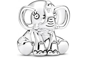 MariaFonte Hängsmycke Charm Små Djur Bulldogg Kanin Elefant Katt Uggla Nyckelpiga Solen Trollslända Bi Bidrottning Delfin Fla