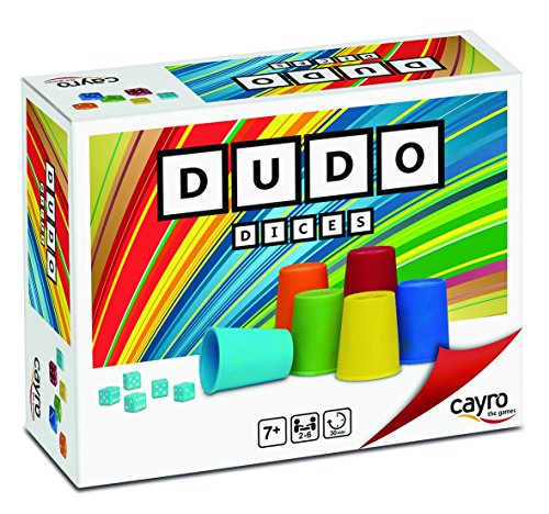 Juguetes Cayro - Juego dudo Dice, para 6 Jugadores, 21 x 17 x 8 cm