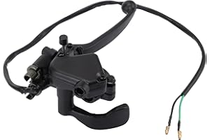 GOOFIT 7/8" 22 mm Accélérateur de pouce avec remplacement de l'ensemble de levier de frein double pour 50cc 70cc 90cc 110cc 125cc Taotao Mini Moto Quad Pit DirtBike ATV Quad Go Kart