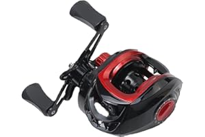 DPOFIRS Saltwater Baitcaster Reels, 8Kg Braking Force Bait Caster, Powerful Lightweight Smooth Baitcaster Fishing Reel for Saltwater Freshwater