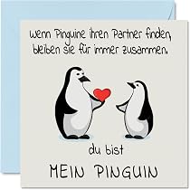 Valentinstagskarte Mit Hirschen – Süße Grußkarte Für Ehemann, Frau, Freund Oder Freundin