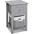 Oslo White 3 Drawer Bedside Table | Happy Beds - View #13