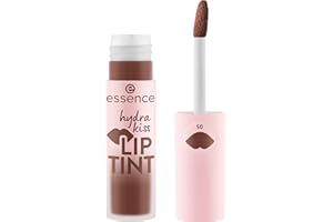 Essence Cosmetics Hydra Kiss Lip Tint encre à Lèvres, Longue Durée, Effet Colorant, Naturel, Brillant (4ml)