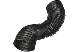 DawlQawwi durite admission air,Pièces de voiture universelles de tuyau de tuyau d'admission d'air flexible de voiture,noir (76mm)