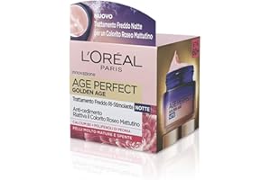 L'OREAL PARIS L'Oréal Paris Crema Notte Age Perfect Golden Age, Trattamento Fortificante, Adatto a Pelli Mature, 50 ml