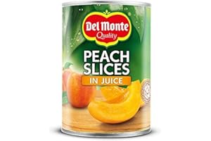 Del Monte Peach Slices in Juice 415 g (Pack of 12)