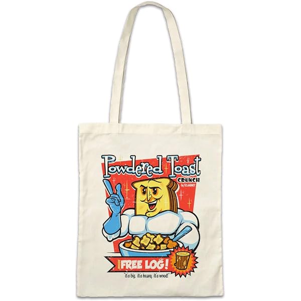 Urban Backwoods "This Is Sparta" Reusable Cotton Shopping Bag - Hipster Tote Bag With Long Handles