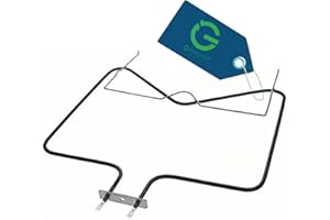 G GRIMALDI Resistenza Forno 1150W 230V Inferiore| Ricambio Cucina Compatibile con Whirlpool 481010375734, Bauknecht, Ignis, Ikea, KitchenAid | Riscaldatore Forno Elettrico