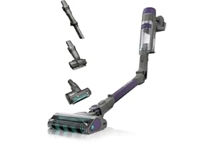 Shark PowerDetect Aspiradora sin Cable, DuoClean Detect, Limpieza inversa, Anti-Hair Wrap Plus, autonomía 70 min., cepillos Estrecho, multisuperficie, para Pelo de Mascota, Modo Mano, Gris, IP1251EUT