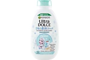 Garnier Shampoo 2in1 Ultra Dolce Delicatezza d'Avena 2in1 Kids, Per Capelli e Cute Delicati dei Bambini, 250 ml