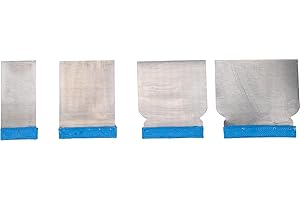 BRILLIANT TOOLS BT101940 Zestaw japońskich szpachelek, metal, 4 szt. [Powered by KS TOOLS]