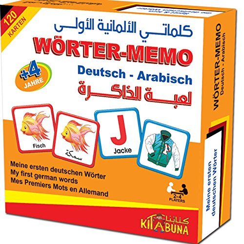 Preisvergleich Produktbild WÖRTER-MEMO Deutsch-Arabisch Memory