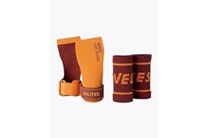 Velites - Calleras All Terrain Oficiales de Crossfit® Games - Sin magnesio y Todo Tipo de Barras - Muñequeras y Bolsa de Transporte Incluidas - Dominadas, Muscle Ups y Toes to Bar