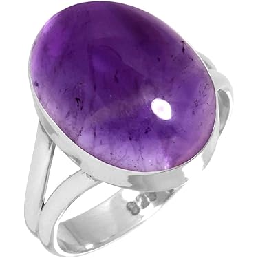 Bague Personnalisable En Argent Sterling 925 Avec Pierre Précieuse - Bijou Chakra, Promesse, Cadeau Personnalisé Homme Femme