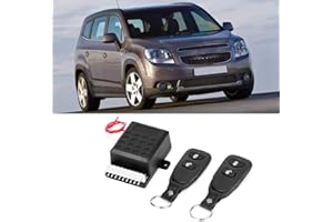‎TBEST Funk Zv Universal Auto,Kfz Funkfernbedienung,Zentralverriegelungs-Kit Fernbedienungs-Zentralverriegelungs-Kit Auto-Alarmanlage Universal Car Central Alarm System Remote Control Anti Theft Key Locking