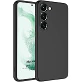 Microsonic Samsung Galaxy S23 i&ccedil;in Kılıf Groovy Soft Siyah [Galaxy S23 ile Uyumlu Kılıf - Siyah]