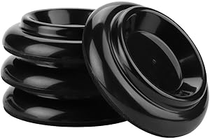 CANDEON Piano Caster 4Pcs Pedaliera per Pianoforte Set Pianoforti Scarpe Tazze per Gambe Accessori per Pianoforte Verticale