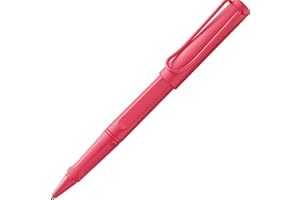 Lamy safari sunset - roller con impugnatura ergonomica e larghezza di tratto M - per una scrittura piacevole di lunga durata - in plastica robusta ASA - ricambio roller M 63 in nero incluso