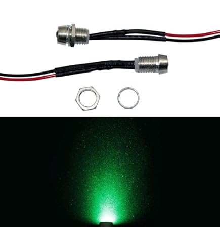 Lumonic 5x LED Super Claires Avec Résistance Pour Applications 24V