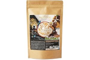 IOGENIX iO.GENIX - OATMEAL | Harina de Avena | 1kg | 100% Avena Integral | Fuente de Proteína | Bajo Contenido en Azúcares (Chocolate Amazónico)