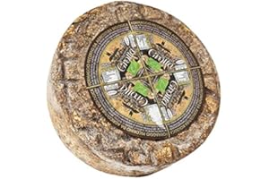 CASEIFICIO VAL D'ORCIA Pecorino "Bio Grotta" - Bio-Schafskäse gewürzt in "grotta" (Höhle) - Ganze Form Kg.1,9