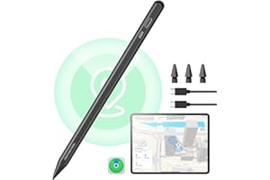 ESR Geo Digital iPad Pencil Findmy kompatybilny z Apple iPad 2018-2025, z łatwymi skrótami do Apple iPad A16/10/9/8 i Air 13/11 i Pro 12,9/13/11 i Mini 7/6/5, czarny (bez ładowania bezprzewodowego)