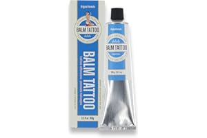 BALM TATTOO - Tattoo Cream - Balm Tattoo Original - Tattoo Aftercare - Rapid Absorption - Facilitates Tattoo Healing and Healing - Clear and Healthy Tattoos - 100 g