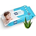 Mee Mee Soft Gentle Baby Wet Wipes (24 Wipes) Pack of 1 | Infused with Aloe Vera and Vitamin E | Paraben & Sulfate Free | Cleansing Wipes | Wipes for Babies
