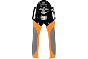 IWISS iCrimp IWD-16 Pince à Sertir à Canon Solide 0,8-2mm² pour Contacts Deutsch et Amphenol Contacts Solides Deutsch pour Connecteurs de la Série Deutsch et