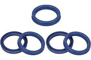 PATIKIL UN Radial Shaft Seal 40mm ID x 50mm OD x 8mm Width, 5 Pcs PU Oil Seal for Industry Bearing Shaft Pumps Piston Cylinder, Blue
