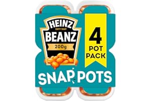 Heinz Baked Beans Snap Pots 200g (4 pack)