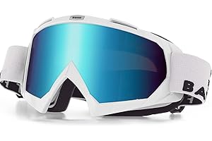 KINGBIKE Motocross Brille,Mtb Brille Dirt Bike ATV Crossbrille goggle,Sicherheit ATV Tactical Riding Motorradbrillen für MäNner Frauen Jugend Fit ÜBer Brille UV400