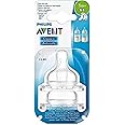 Philips Avent 2 Slow Flow TEATS Slow Flow Nipple (Pack of 1 Nipple)
