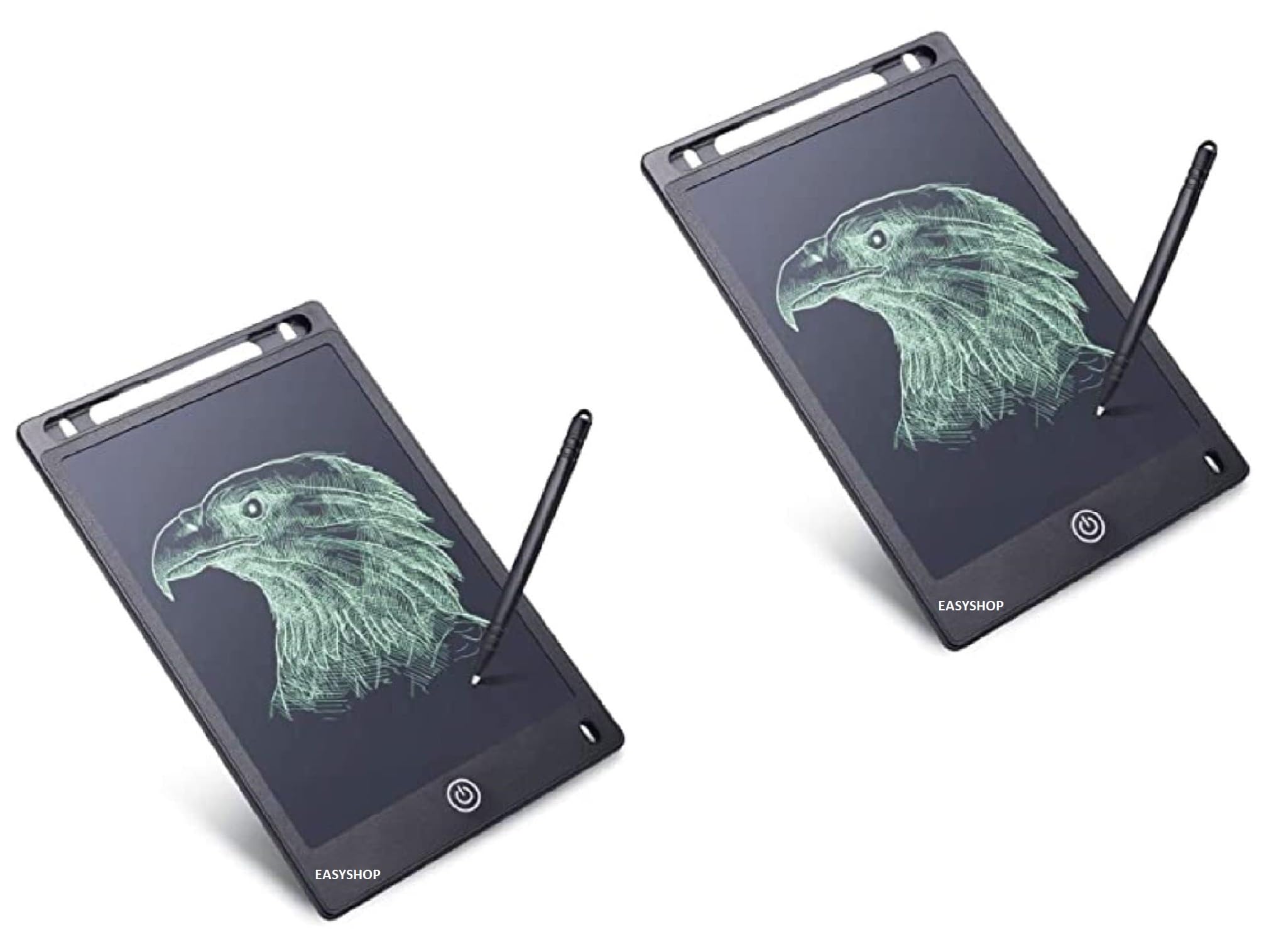Re-Writable LCD Writing Tablet Pad 8.5 Inch Pack of 2 for Fun and Learning