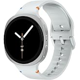 EWEC Samsung Galaxy Watch 9 / Watch 8 (40mm/44mm) ve Watch 8 Classic (46mm) Uyumlu Premium Yumuşak Silikon Spor Kordon - Nefe