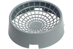 KKS AIRLUXE 5 Stück Brieftauben Nistschalen Thermik für Tauben aus Kunststoff 23 cm grau