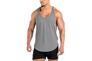 Lehmanlin Hommes Canottiera Uomo Palestra,Canottiere Uomo Sportive,Canotta Uomo Musculation Stringer Chemises Musculaires Y Retour