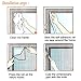 Checknow Fly Insect Wasp Bug Mosquito Window Net Mesh With Sticky Tape Screen Protector Velcro Spiders